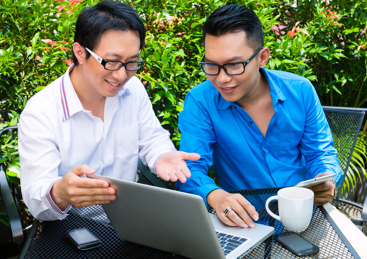 Kolaborasi tim bisnis